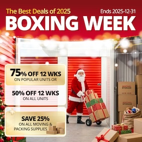 Sentinel Storage  - Coquitlam Barnet Promotion