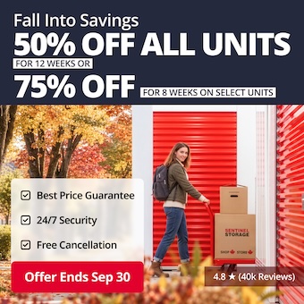 Sentinel Storage  - Coquitlam Barnet Promotion