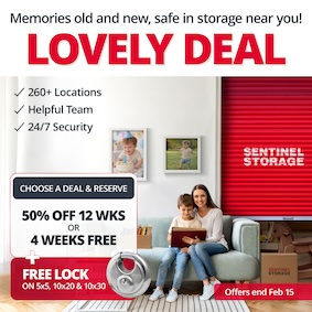Sentinel Storage  - Coquitlam Barnet Promotion